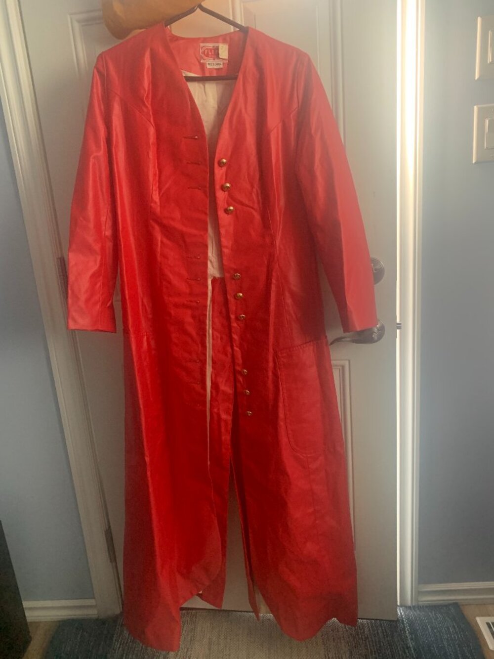 Red Vintage Coat